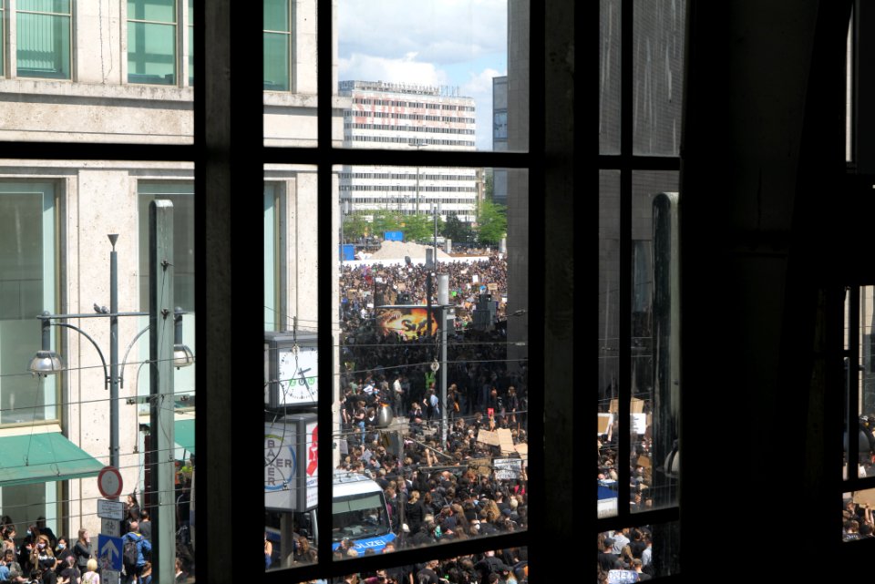 BlackLivesMatter protest Alexanderplatz Berlin 2020-06-06 14