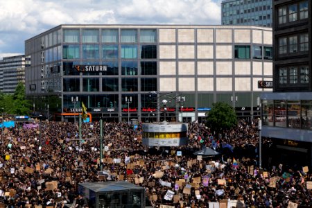 BlackLivesMatter protest Alexanderplatz Berlin 2020-06-06 36