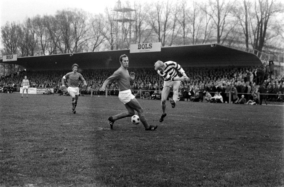 Blauw-Wit tegen Volendam 0-0. Spelmoment, Bestanddeelnr 923-0048