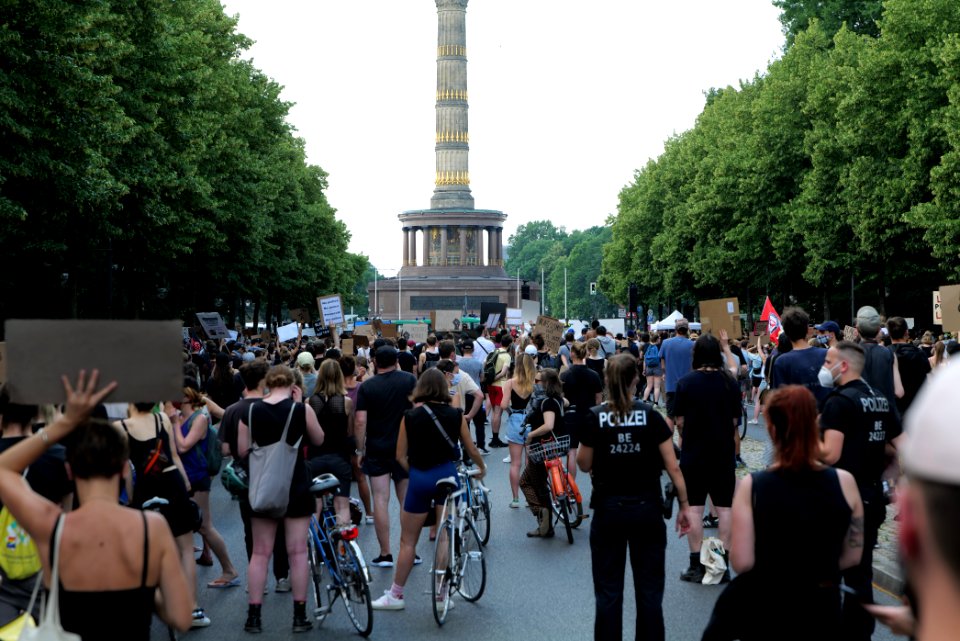 BlackLivesMatter protest Berlin 2020-06-27 13