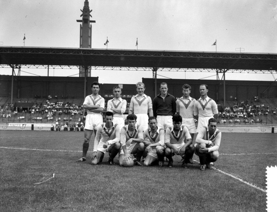 Blauw-Wit tegen Sittardia 5-2, efltal van Blauw-Wit, Bestanddeelnr 910-6235