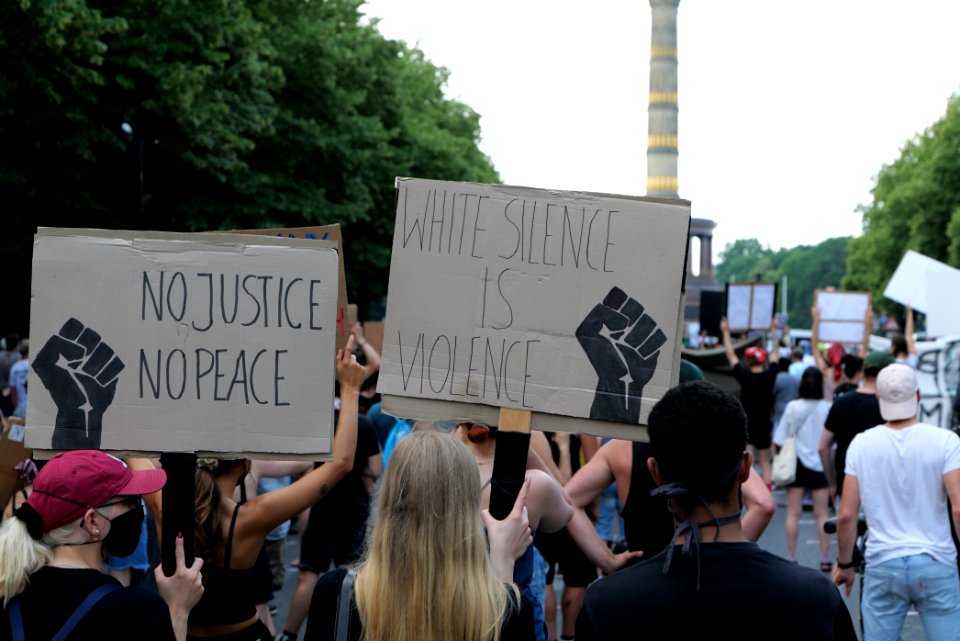 BlackLivesMatter protest Berlin 2020-06-27 23