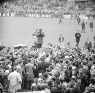 Blauw-Wit tegen Willem II 1-4, supporters, Bestanddeelnr 917-7182
