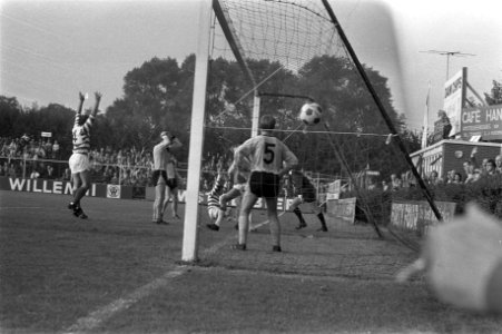 Blauw-Wit tegen Rhoda JC 2-1, doelpunt, Bestanddeelnr 925-0052