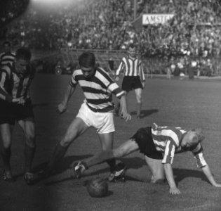 Blauw-Wit tegen PSV 1-3, speelmoment, Bestanddeelnr 914-3818