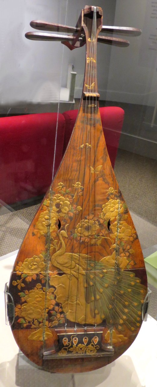 Biwa, Japan, 19th century, Dayton Art Institute
