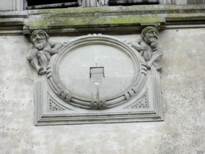 Blémerey (M-et-M) église, sculpture sans horloge, face D de la tour