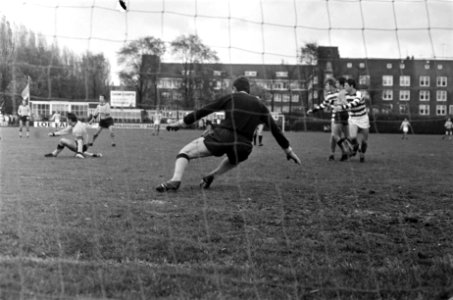 Blauw-Wit tegen Vitesse 2-1. Spelmoment, Bestanddeelnr 922-9553