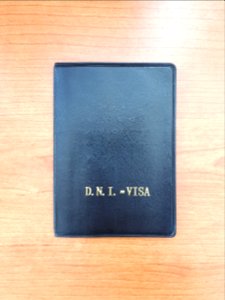 Black vertical credit card holder with 10 pockets - WA