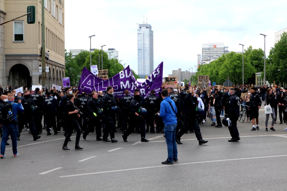 BlackLivesMatter protest Karl-Marx-Allee Berlin 2020-06-06 19