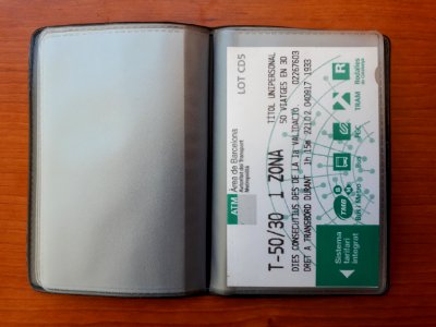 Black vertical credit card holder with 10 pockets - WC---