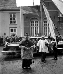 Bisschopswijding mgr W M Bekker Den Bosch Pauselijk internuntius mgr P Gi, Bestanddeelnr 908-3244