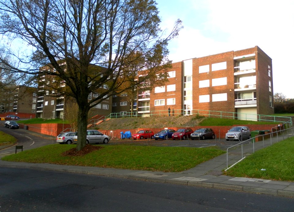 Blackdown Flats, Swanborough Drive, Whitehawk, Brighton (December 2012)