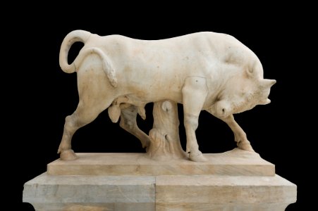 Bull of Dionysios of Kollytos Kerameikos P689 Athens photo