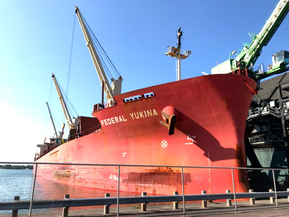Bulk Freighter Federal Yukina IMO 9476977 Toronto 01