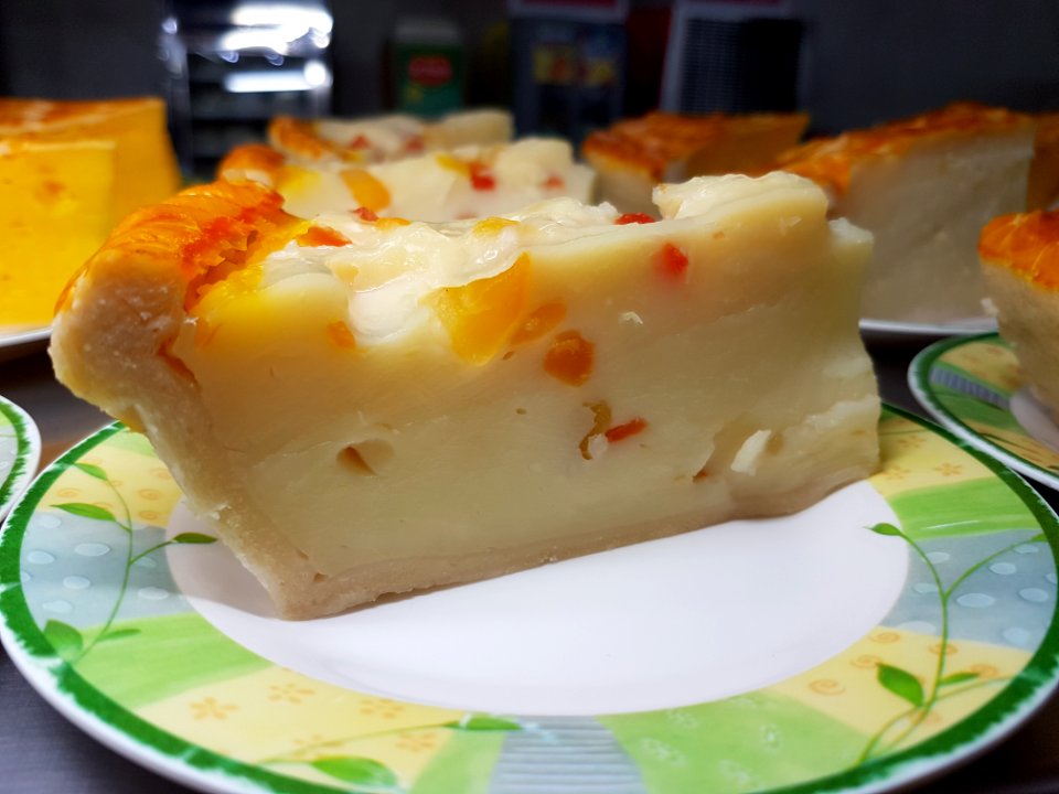 Buko (coconut) pie from the Philippines 1