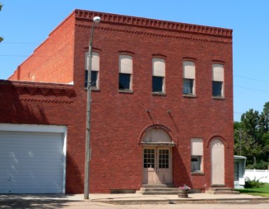 Bladen IOOF Hall and Opera House from SE photo