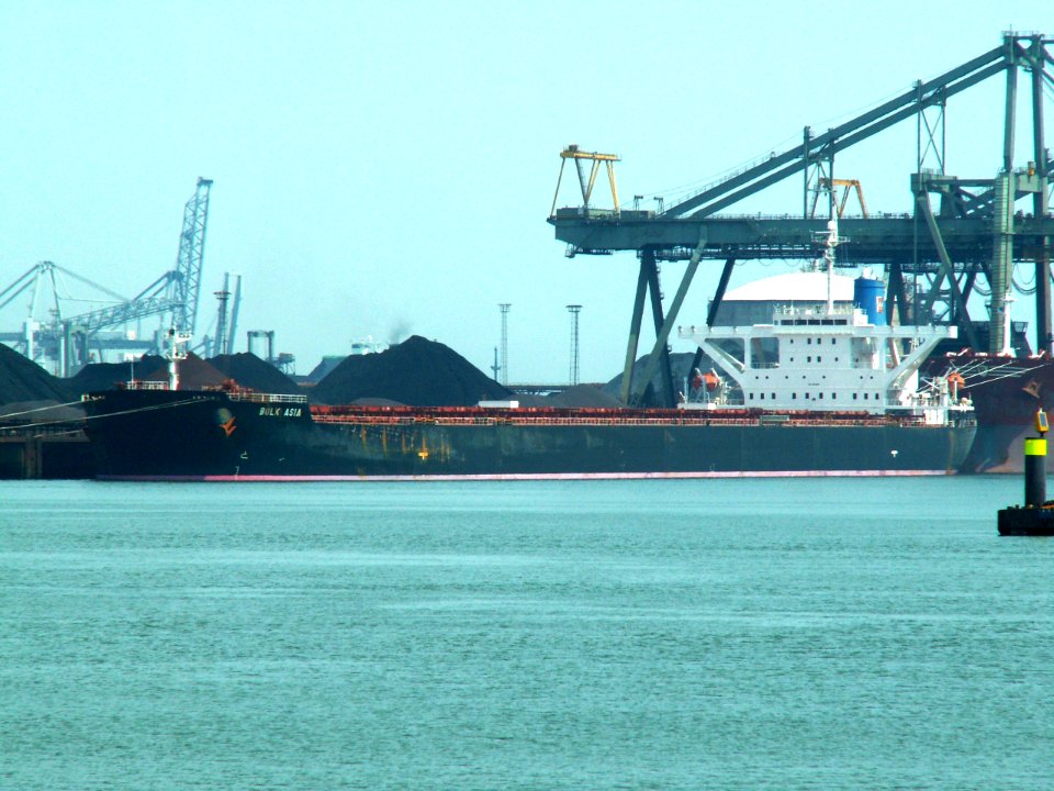 Bulk Asia (IMO 9232058), Mississippi harbour, Port of Rotterdam, Holland 18-Jun-2006