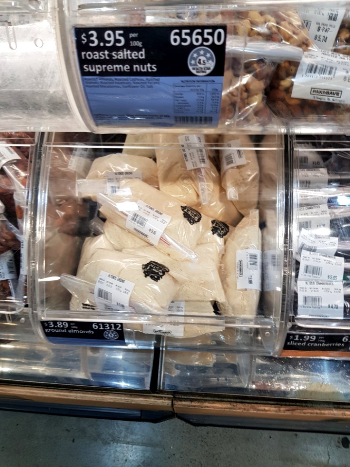 Bulk bin in packets