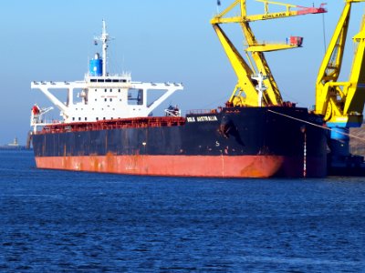 Bulk Australia - IMO 9260641 - Callsign A8BK7 at IJmuiden, Port of Amsterdam photo-2 photo