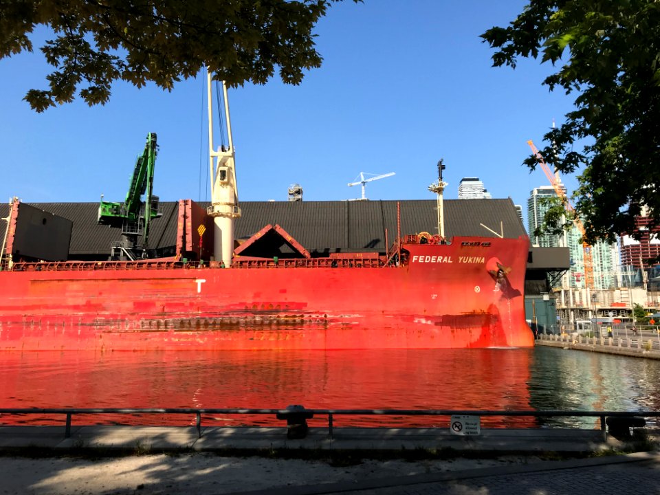 Bulk Freighter Federal Yukina IMO 9476977 Toronto 03