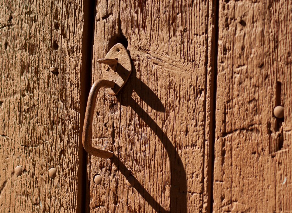 Door lock wooden door