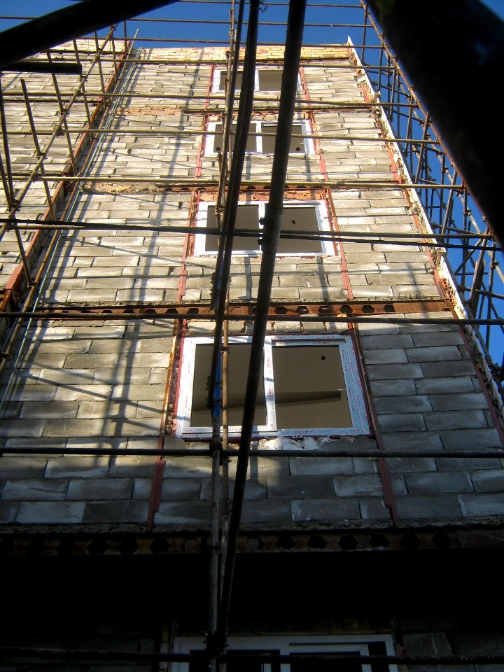 Building under construction- trellis - Shariati st - Nishapur 6