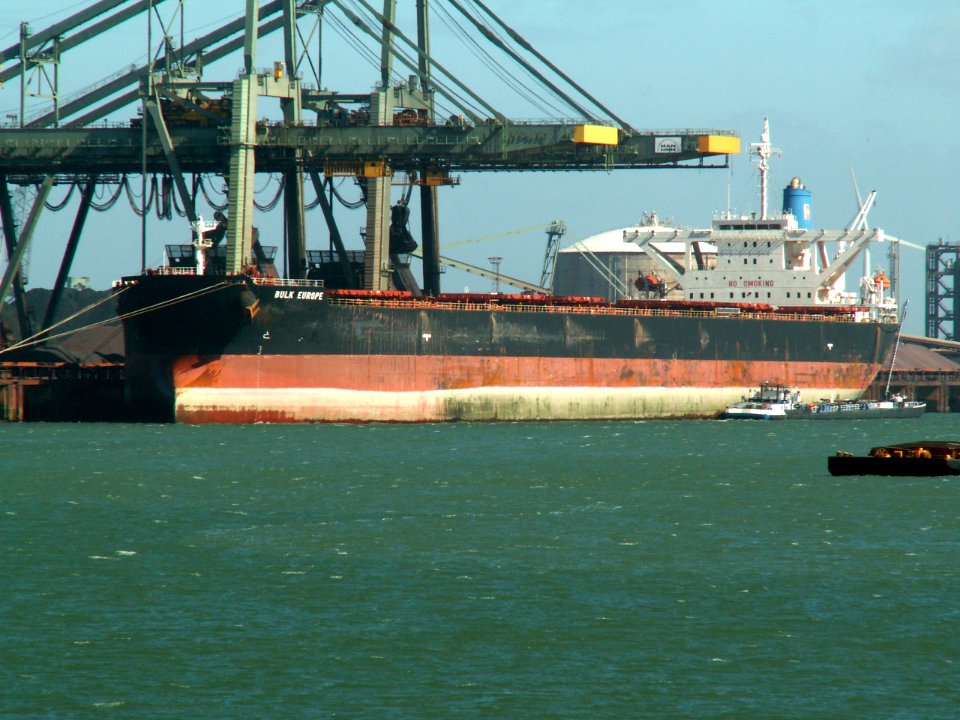 Bulk Europe IMO 9232060 , Mississippi harbour, Port of Rotterdam, Holland 01-Apr-2006