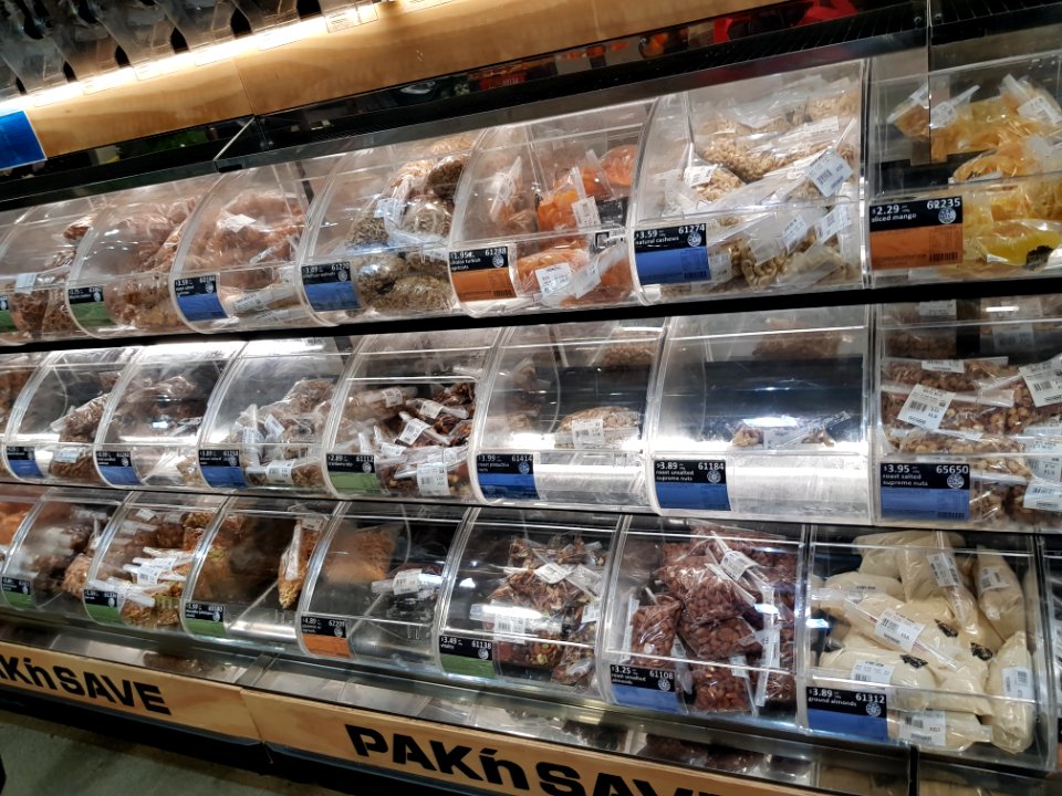 Bulk bins in packets