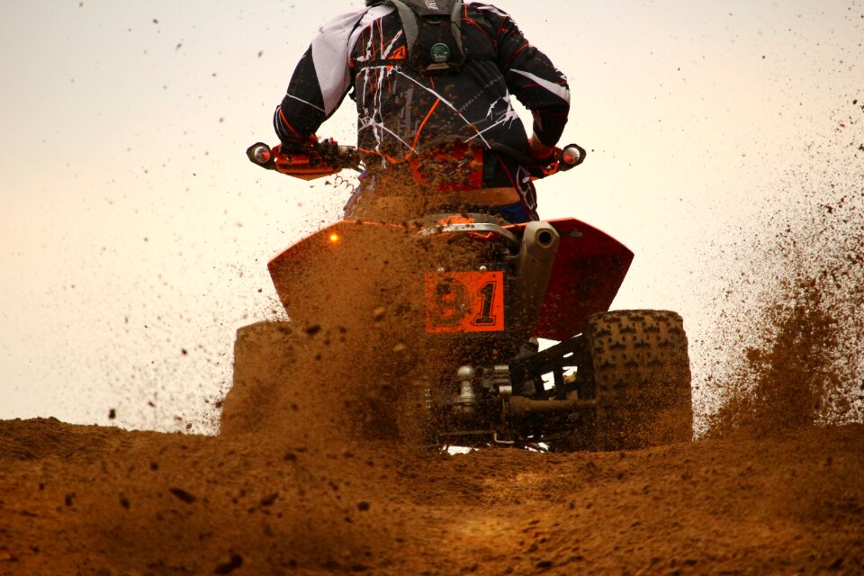 Atv race all-terrain vehicle