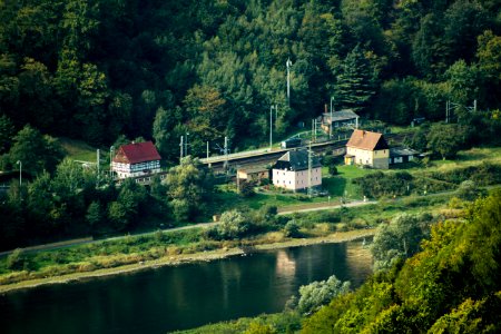 Buildings in Prostřední Žleb - view from Růžová vyhlídka 14
