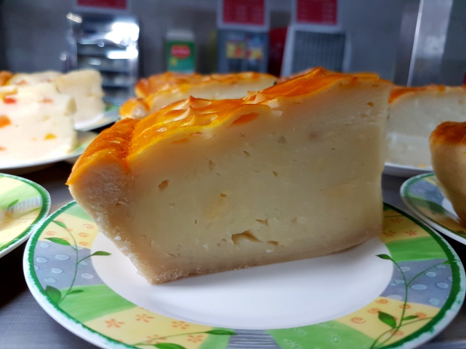Buko (coconut) pie from the Philippines 2
