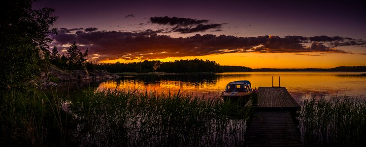 Boat sweden baltic sea photo