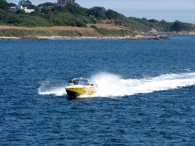 Summer sea british columbia photo