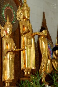 Buddha statue in Chaukhtatgyi Buddha temple Yangon Myanmar (26)