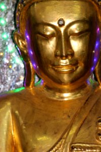 Buddha statue in Chaukhtatgyi Buddha temple Yangon Myanmar (3)