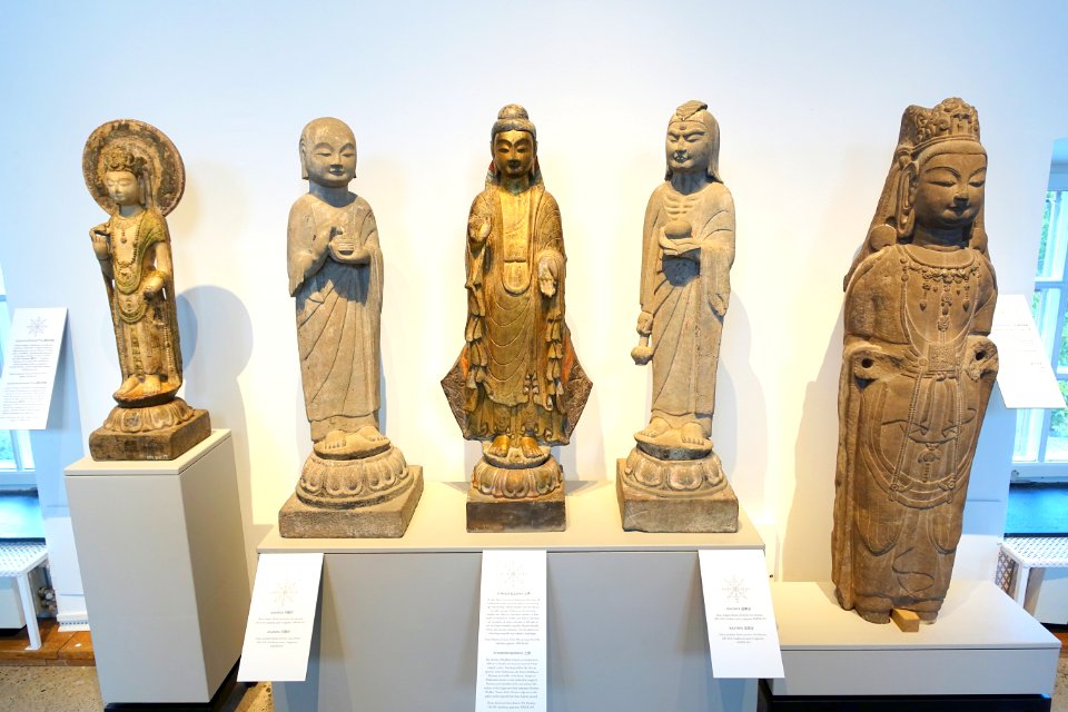 Buddhist statues, China - Östasiatiska museet, Stockholm - DSC09286