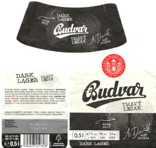 Budweiser Budvar N.C. - Tmavý Lezák - Dark Lager
