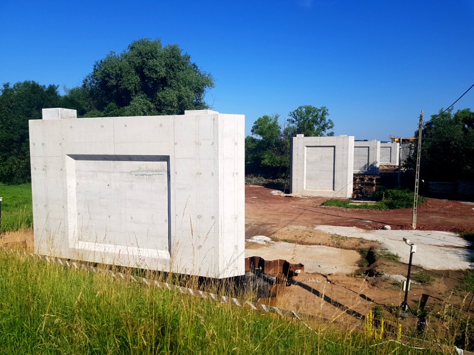 Budowa mostu nad Odrą w Raciborzu-Miedonii (3)