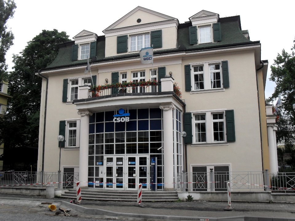 Budova ČSOB Teplice