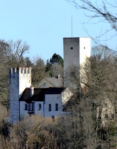Burg Grünwald von Westen, 2