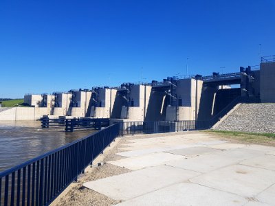 Budowla przelewowo-spustowa zbiornika przeciwpowodziowego Racibórz Dolny (3)