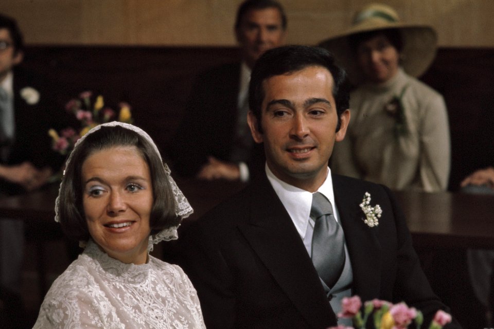 Burgelijk huwelijk Prinses Christina en Jorge Guillerm in Stadhuis in Baarn, kop, Bestanddeelnr 254-9668