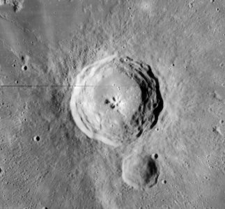 Bullialdus crater 4125 h1 4125 h2