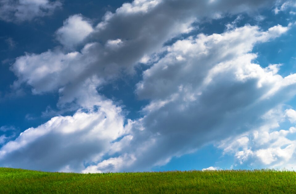 Nature blue blue sky