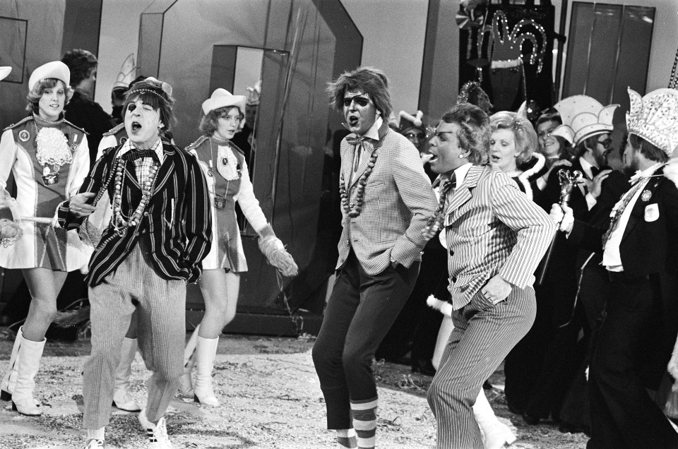 Bumbers maken carnavalslied Punk op 1 februari aanstaande te zien op TV (VOO, Bestanddeelnr 929-5178