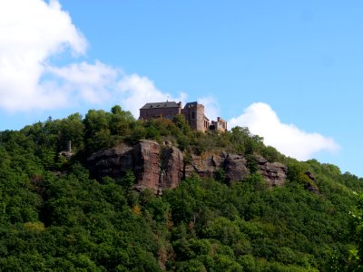 Burg Nideggen from valley 14