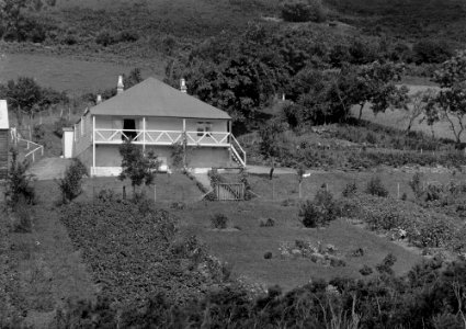 Bungalow and gardens, Bleddfa (1294775)