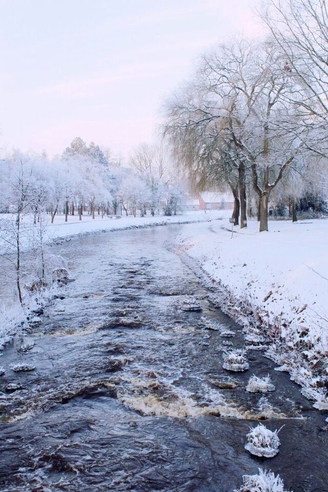 Landscape snow snowy