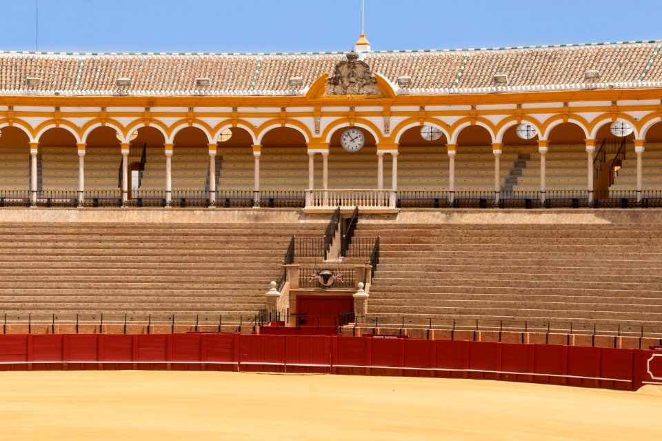 Bullring Real Maestranza detail Seville Spain